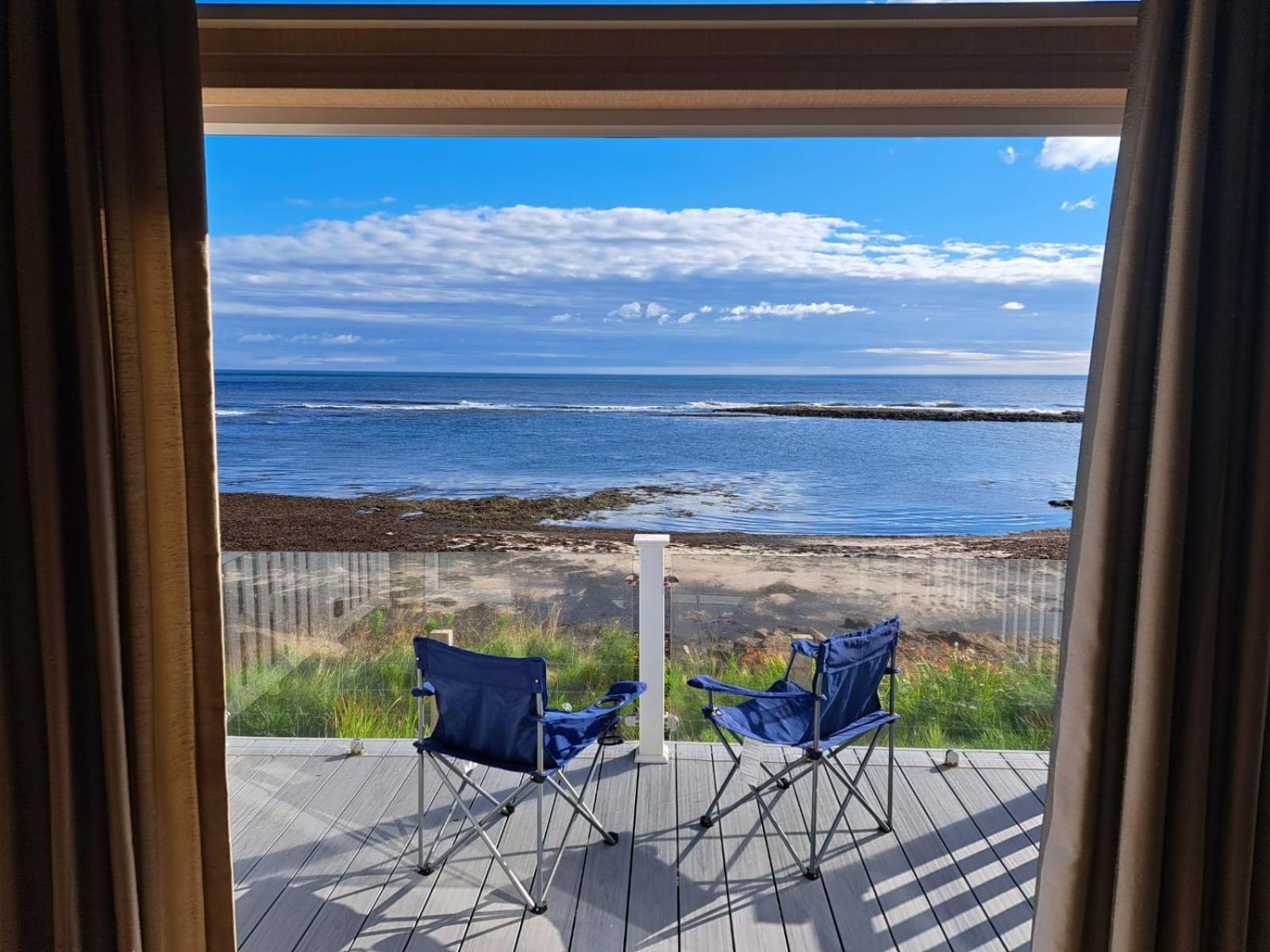 Seaview Retreat Newbiggan By The Sea Villa Woodhorn ภายนอก รูปภาพ